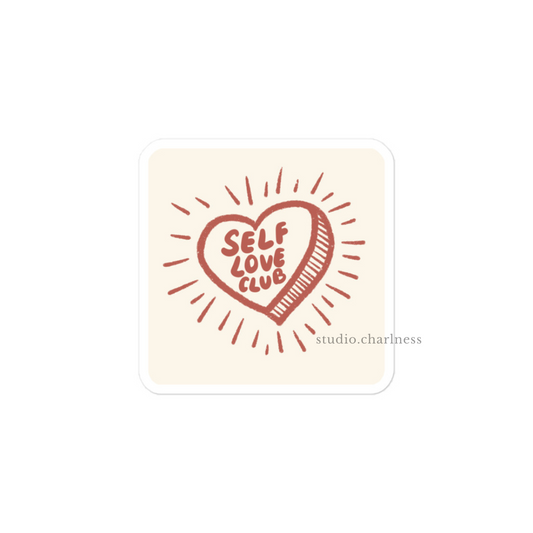 Self Love Club Sticker