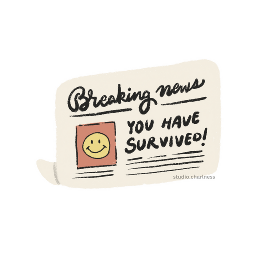 Breaking News: You have survived Sticker