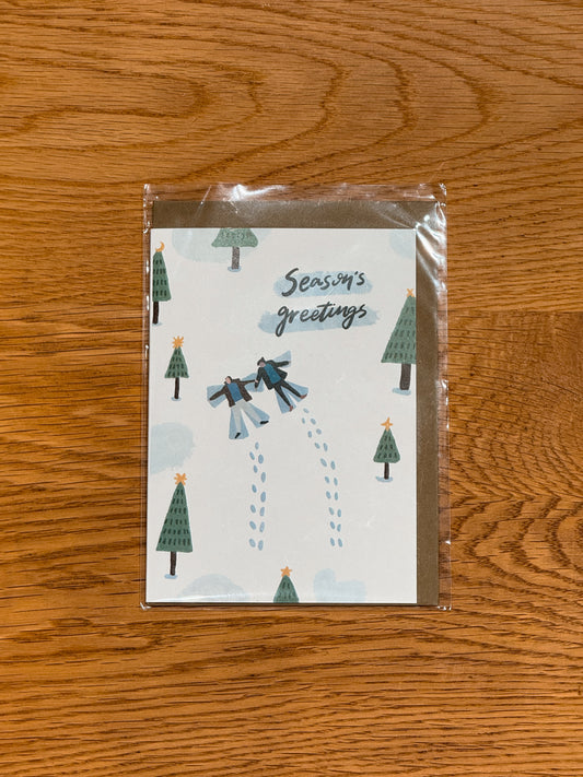 Minimal Christmas Card: Eternal Sunshine